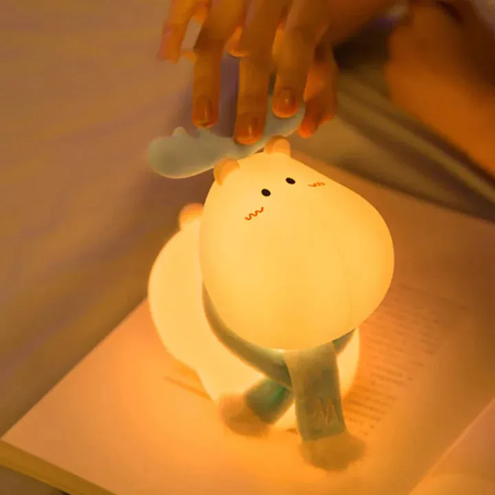 Baby Reindeer Touch Sensor Toy Lamp