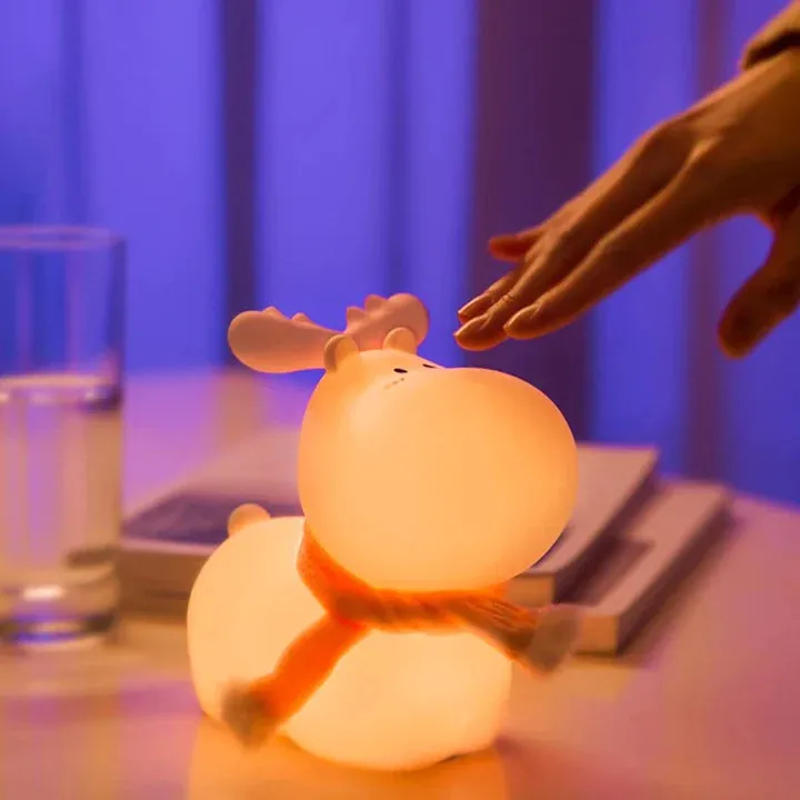 Baby Reindeer Touch Sensor Toy Lamp