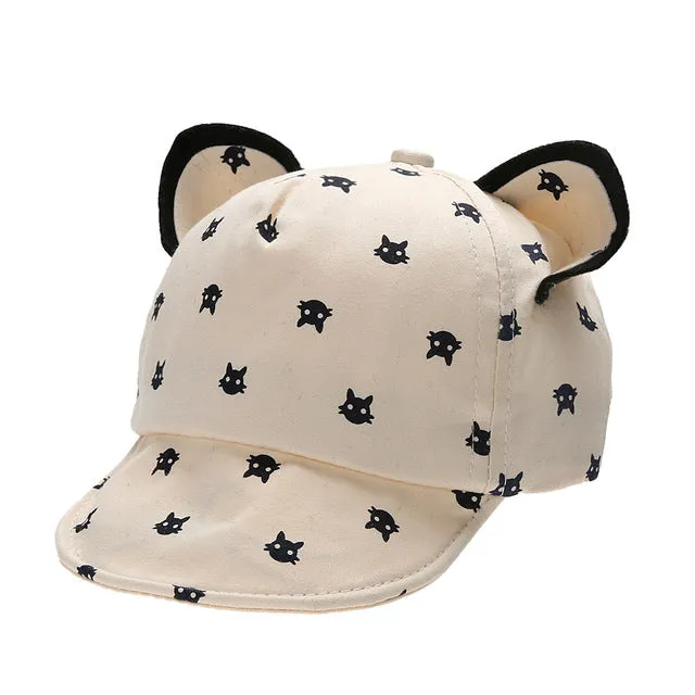 Baby Summer Hat Lovely Cat Ear Sun Hat