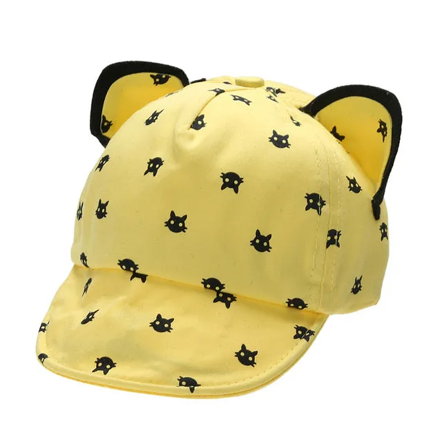 Baby Summer Hat Lovely Cat Ear Sun Hat