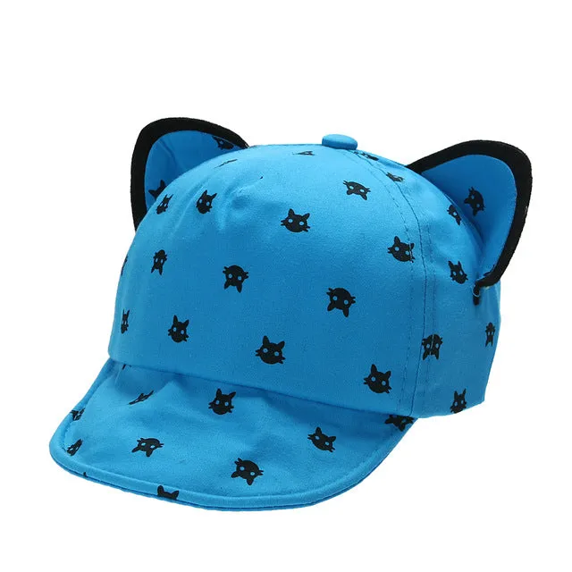 Baby Summer Hat Lovely Cat Ear Sun Hat