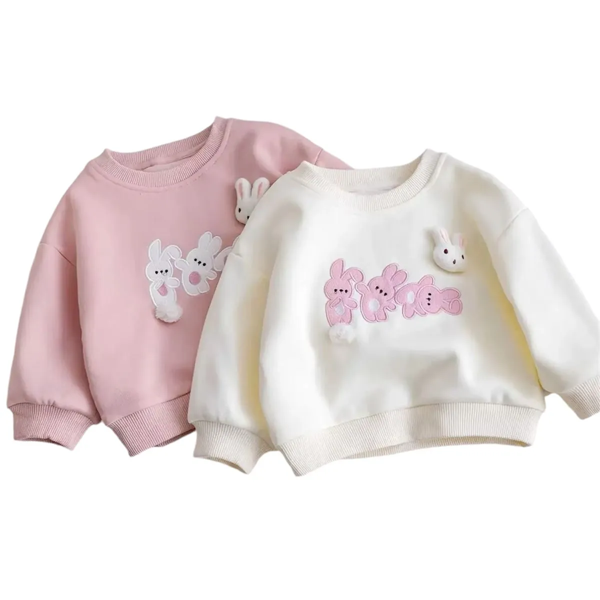 Baby Sweater Bunny Ears Beige