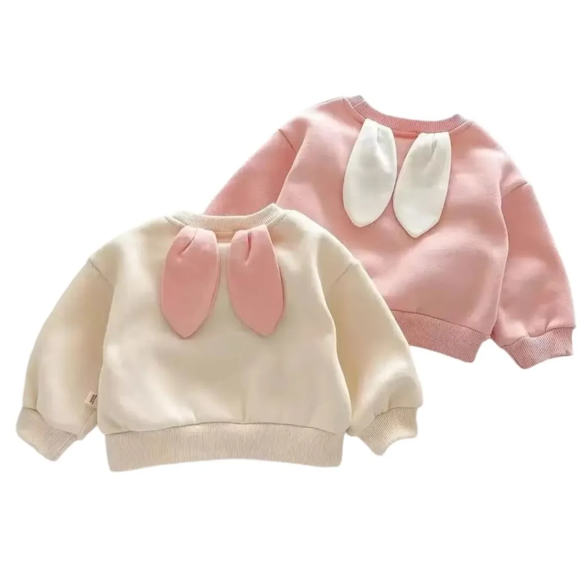 Baby Sweater Bunny Ears Beige