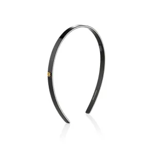 Balmain 18k Gold Plated Acetate Headband