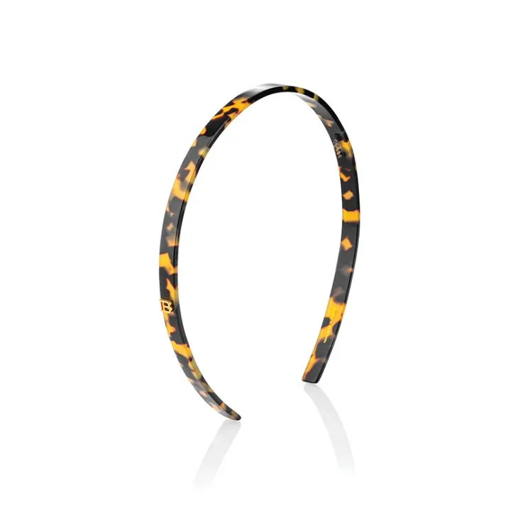 Balmain 18k Gold Plated Acetate Headband