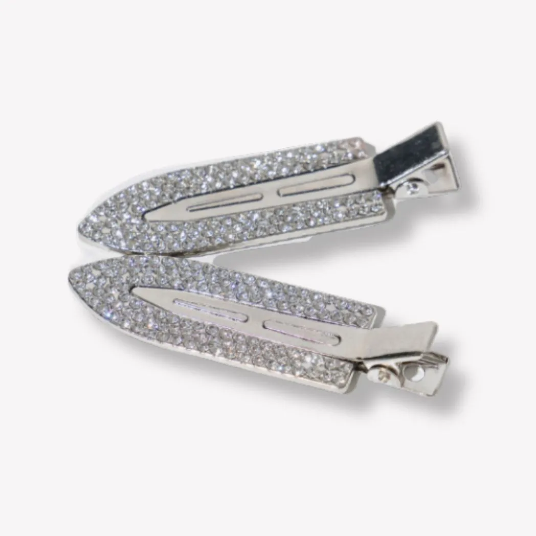 Barrettes avec diamants