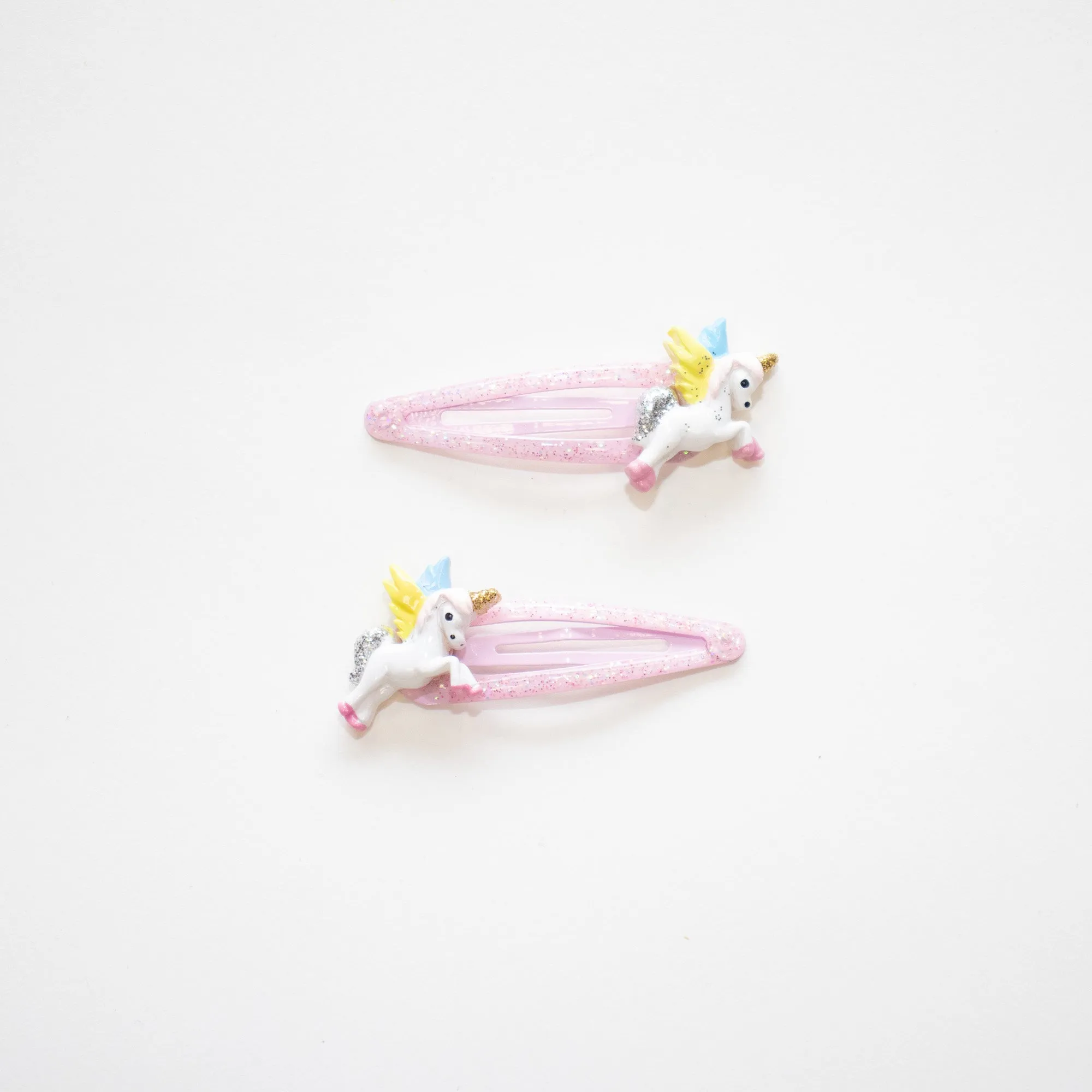 Barrettes à cheveux - Cheveaux roses - Horses