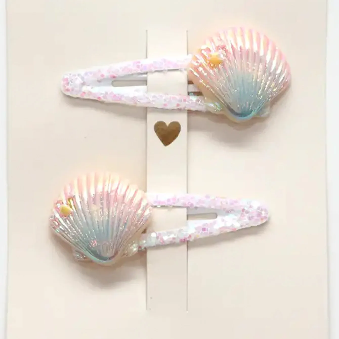 Barrettes à cheveux -  Coquillages SeaShells