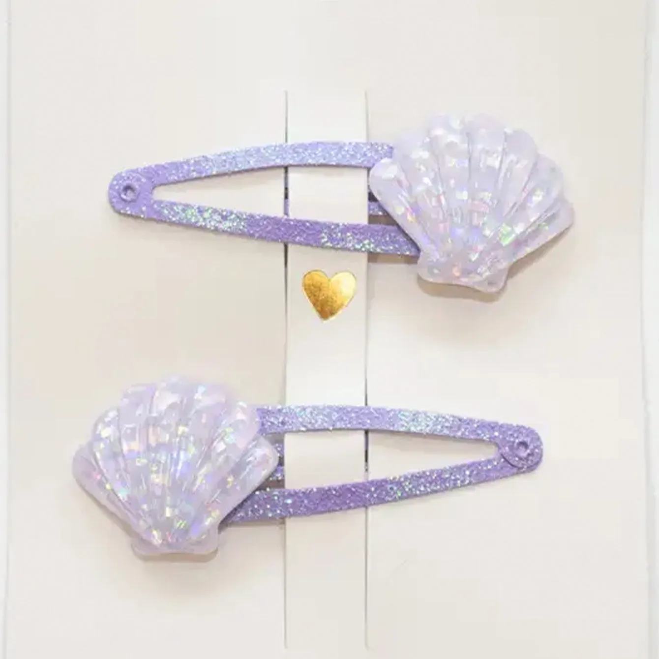 Barrettes à cheveux - Sirène parmes - Mermaids