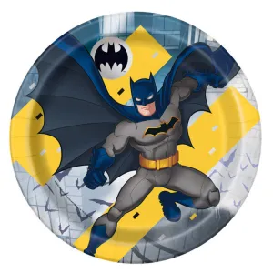 Batman Paper Plates - 23cm - Pack of 8