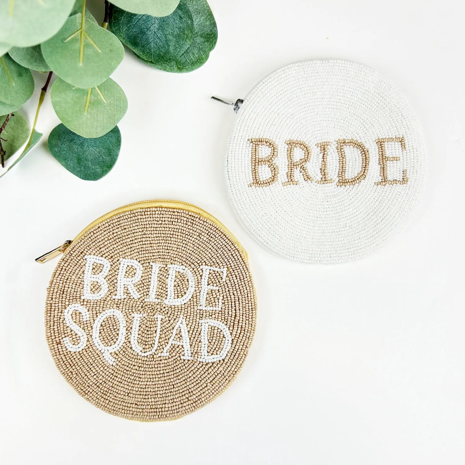 Beaded Bride Coin Purses