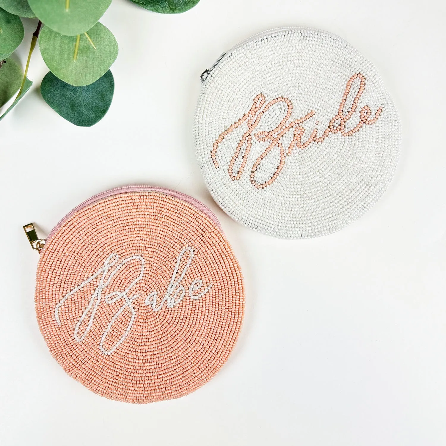 Beaded Bride Coin Purses