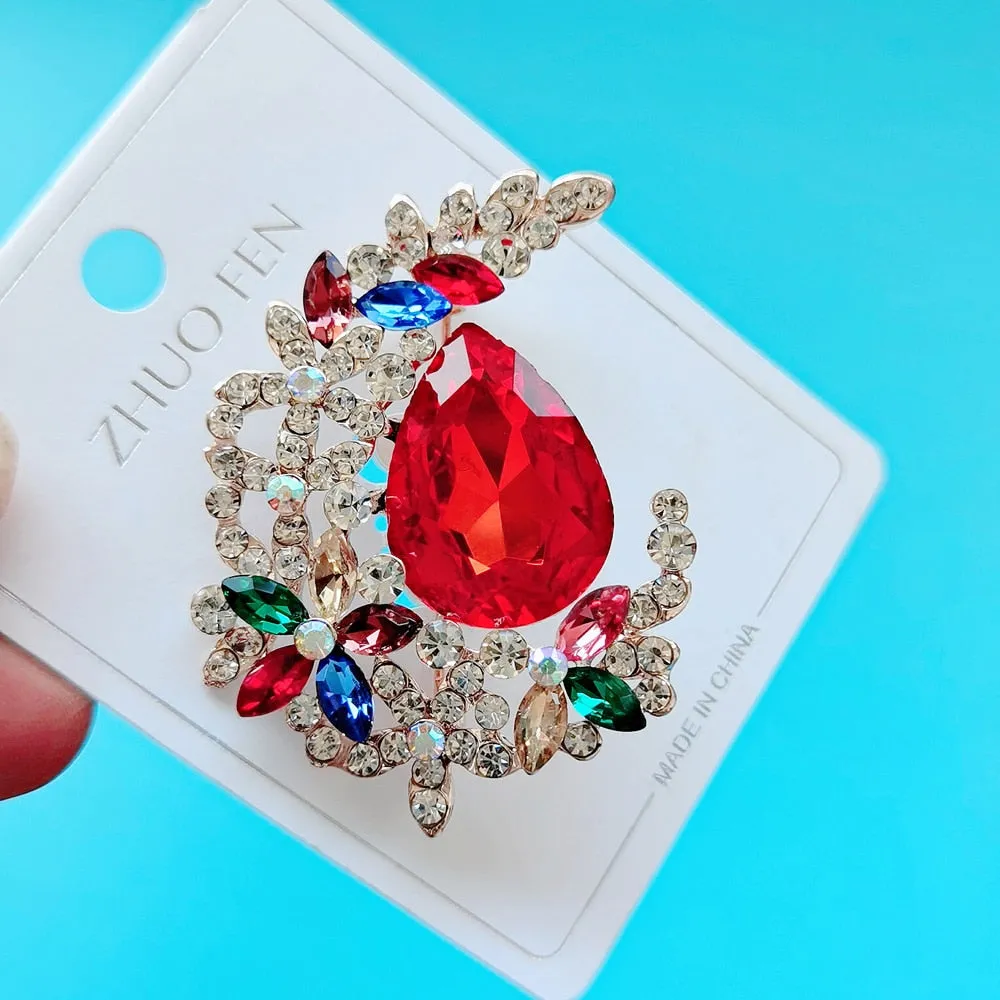 Beautiful Fashion Large Wedding Pin Brooches For Women