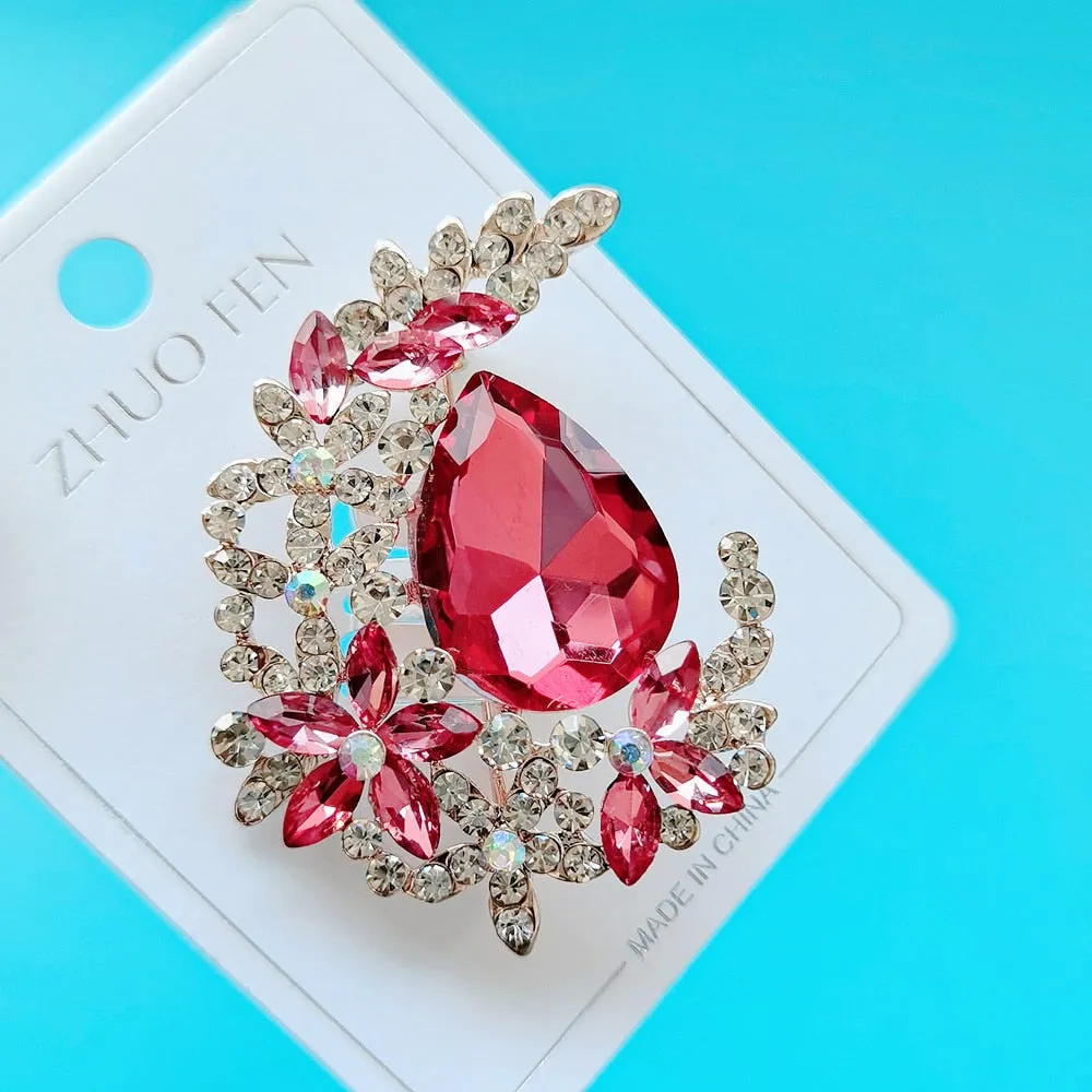 Beautiful Fashion Large Wedding Pin Brooches For Women