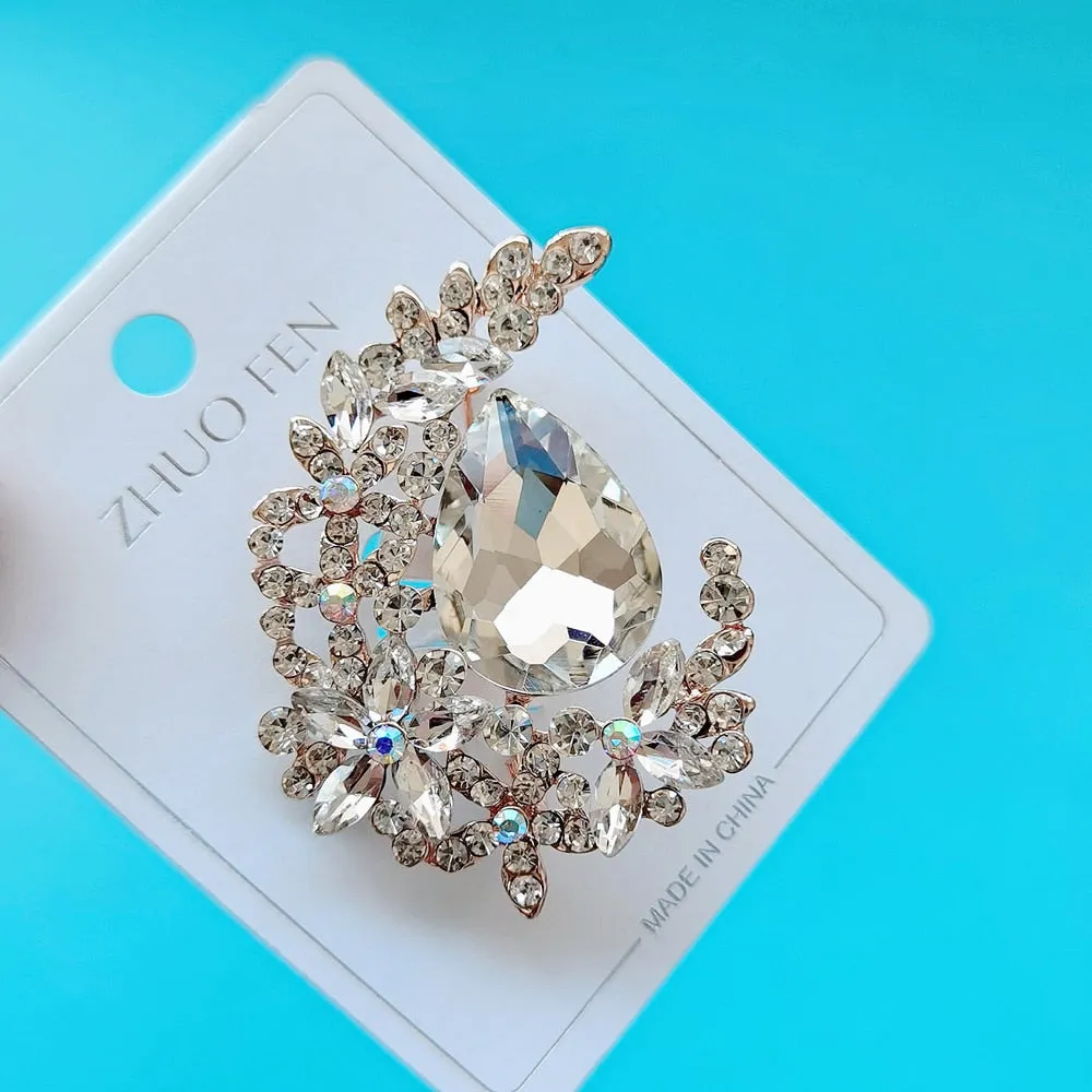 Beautiful Fashion Large Wedding Pin Brooches For Women