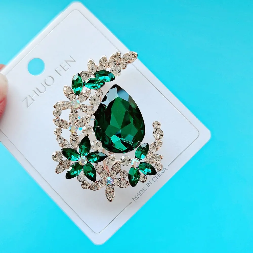 Beautiful Fashion Large Wedding Pin Brooches For Women