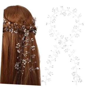 BESPORTBLE Lightweight Pearl Hairband Hair Accessories for Wedding Elegant Bridal Headpiece