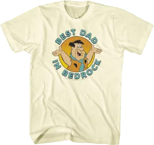 Best Dad In Bedrock Flintstones T-Shirt