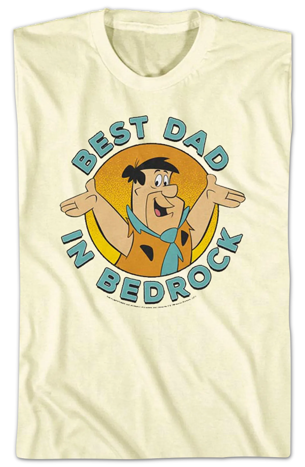 Best Dad In Bedrock Flintstones T-Shirt