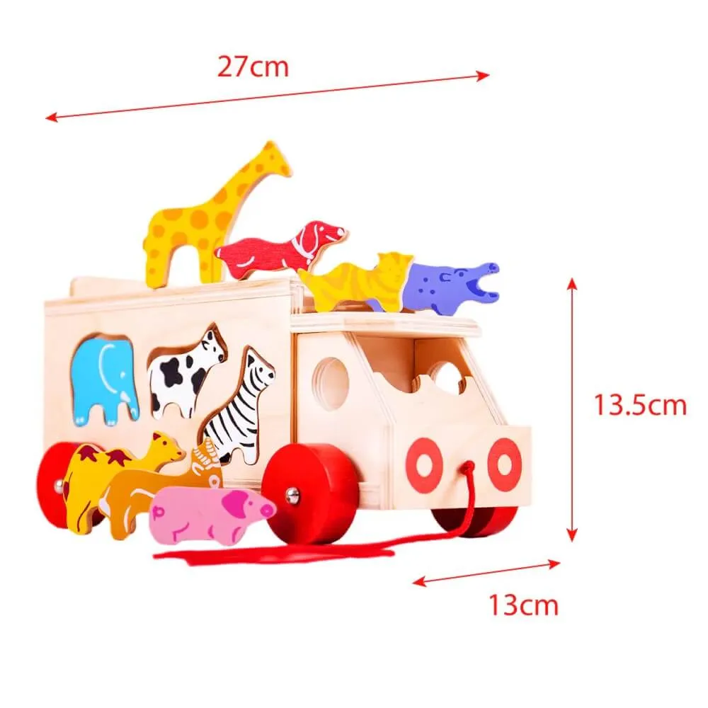 Bigjigs Animal Shape Lorry