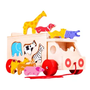Bigjigs Animal Shape Lorry