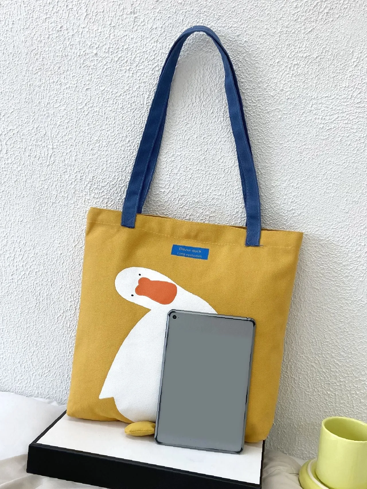 binfenxie - Cartoon Graphic Shopper Bag  - Women Tote Bags