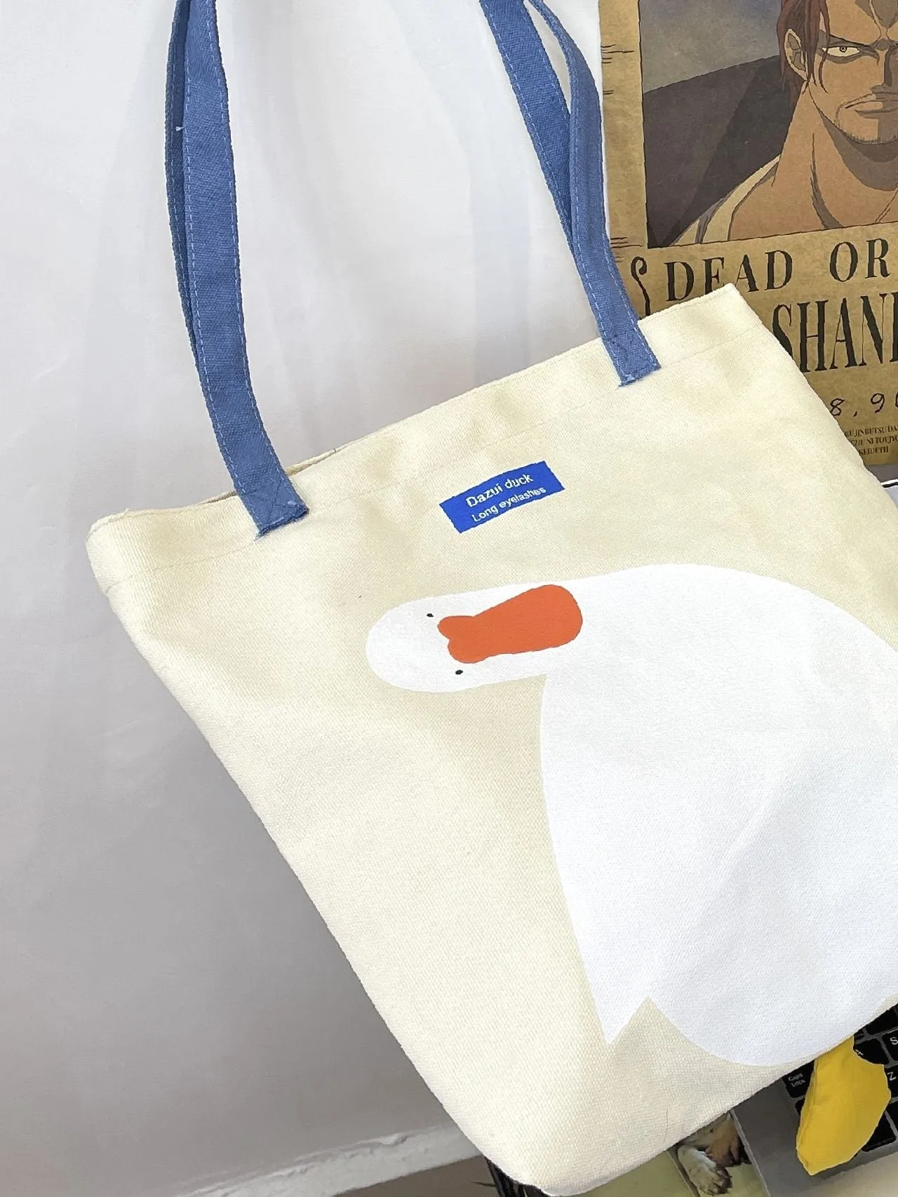 binfenxie - Cartoon Graphic Shopper Bag  - Women Tote Bags