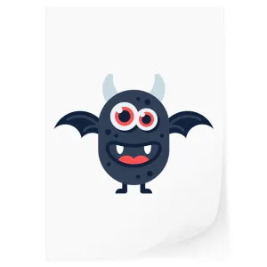 Black Joyful Monster DTF Transfer