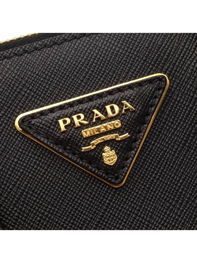 Black Sapphino Lux Gold Lettering Logo Mini 2WAY 1BA906
