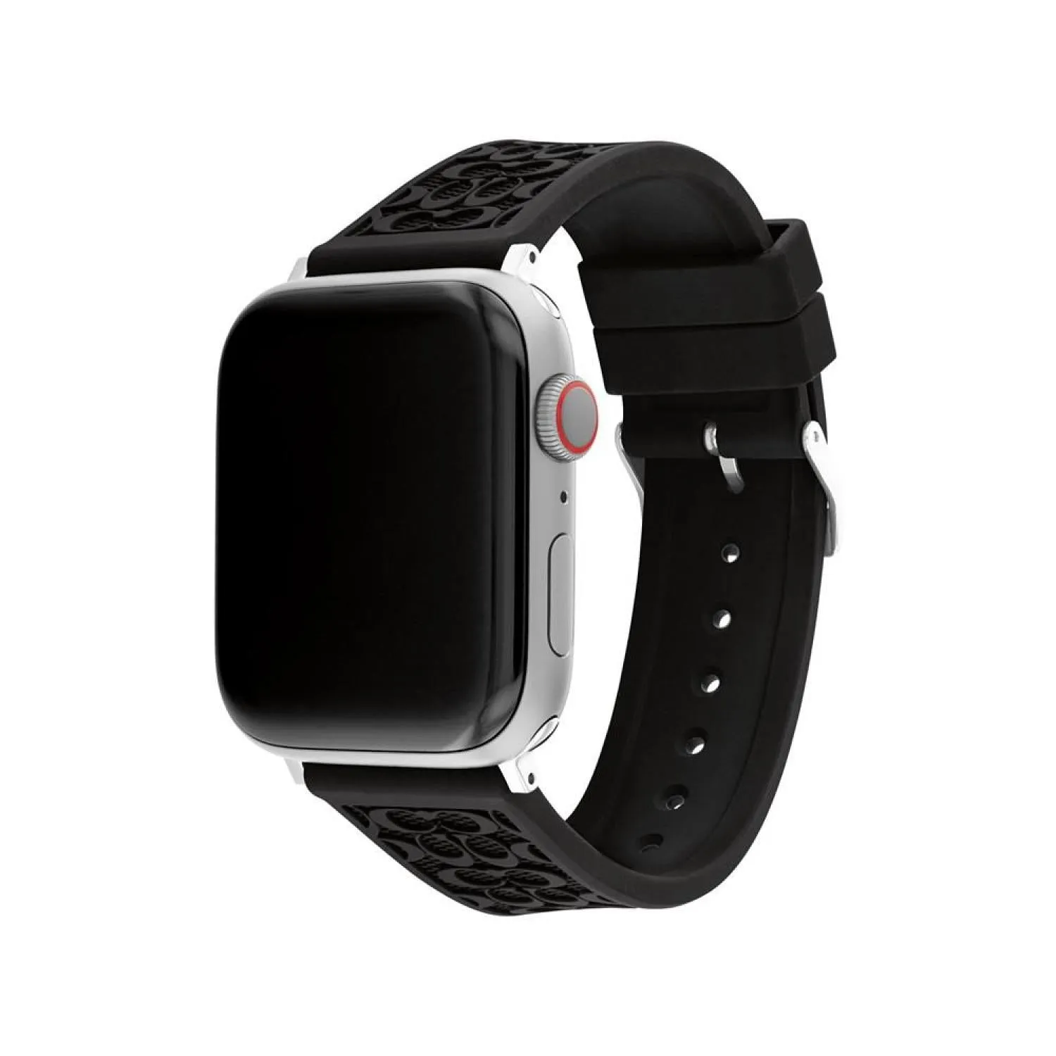 Black Silicone Strap 42/44/45mm Apple Watch Band