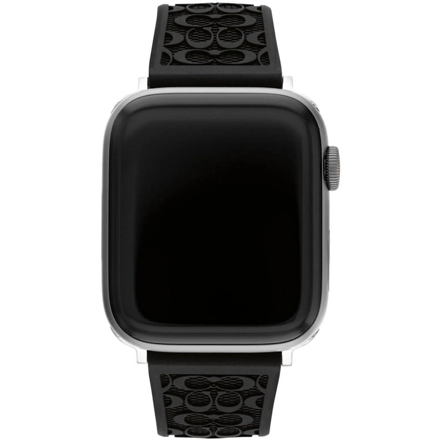 Black Silicone Strap 42/44/45mm Apple Watch Band