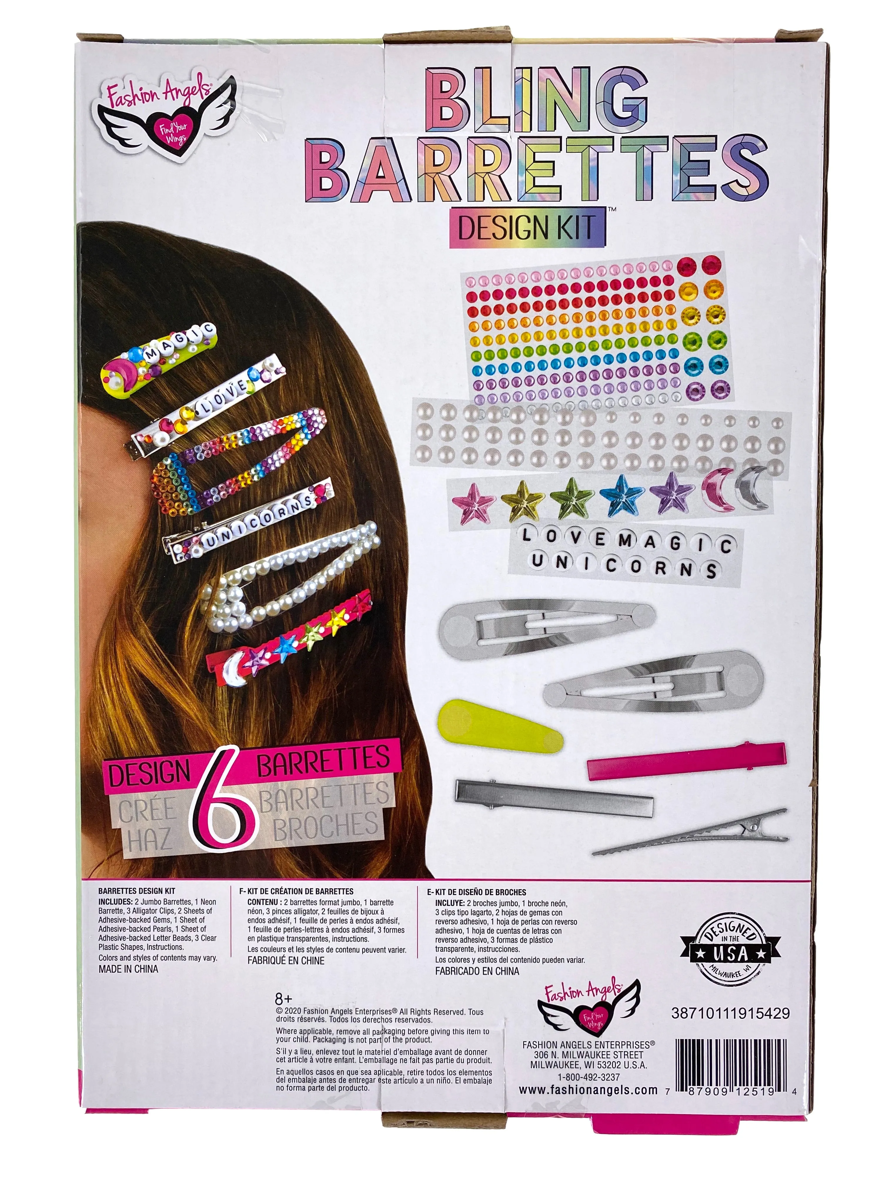 Bling Barrettes Design Kit