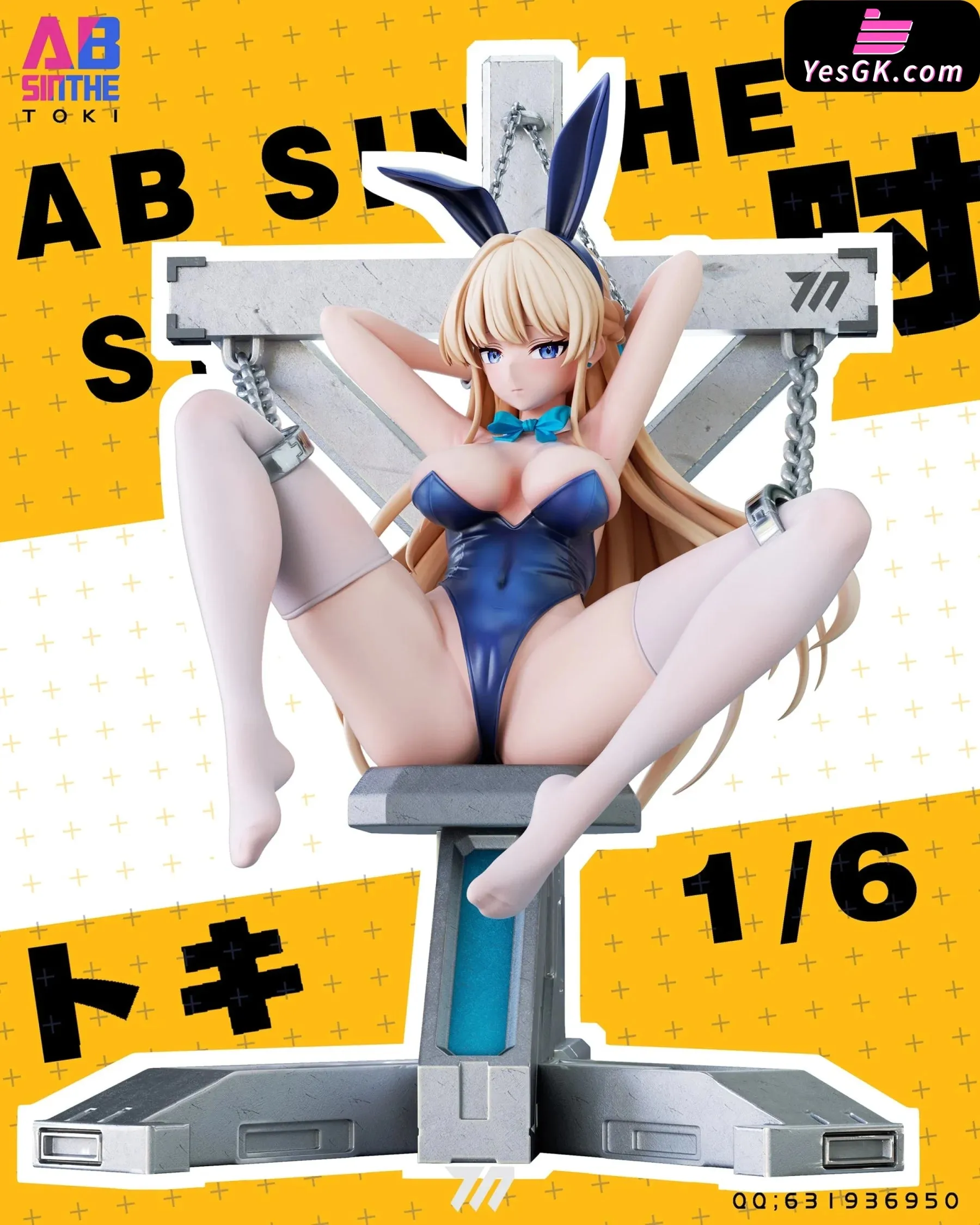 Blue Archive Asuma Toki (Bunny Girl) Statue - AB Sinthe Studio [In-Stock]