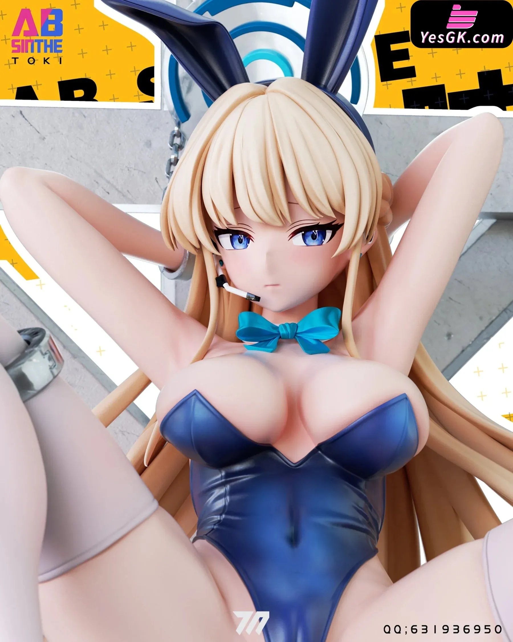 Blue Archive Asuma Toki (Bunny Girl) Statue - AB Sinthe Studio [In-Stock]
