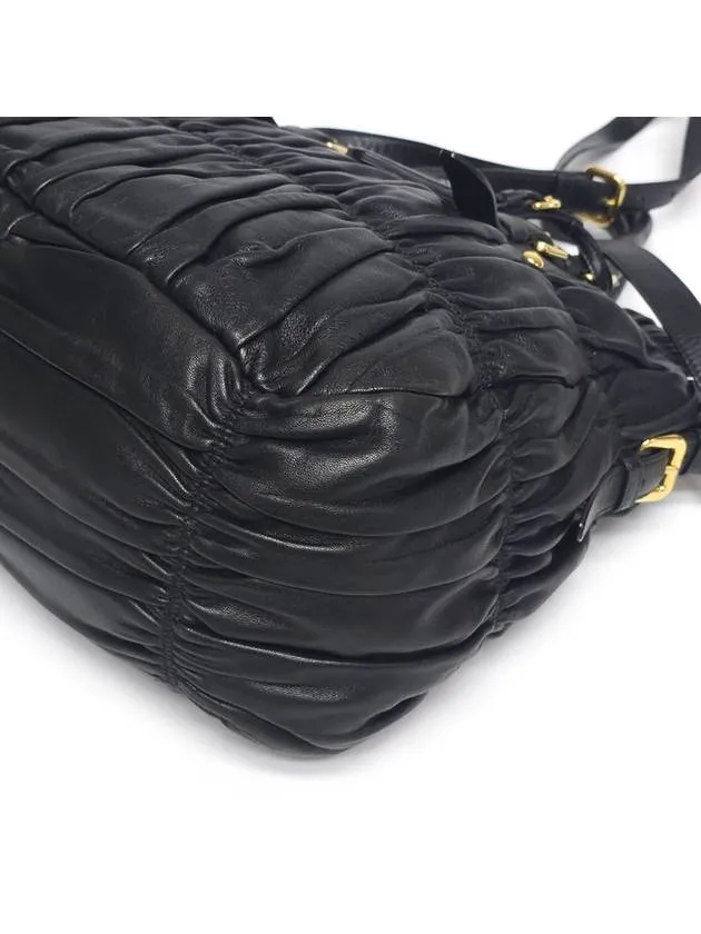 BN1336 Nappa Goffre leather tote bag shoulder