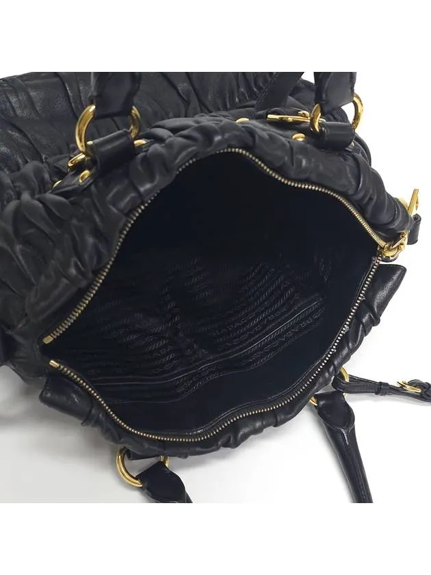 BN1336 Nappa Goffre leather tote bag shoulder