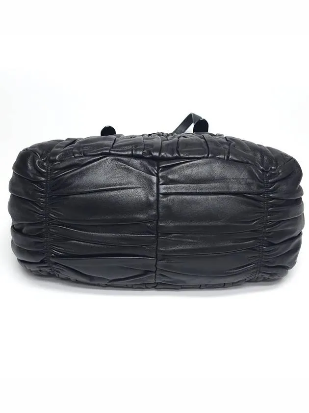 BN1336 Nappa Goffre leather tote bag shoulder