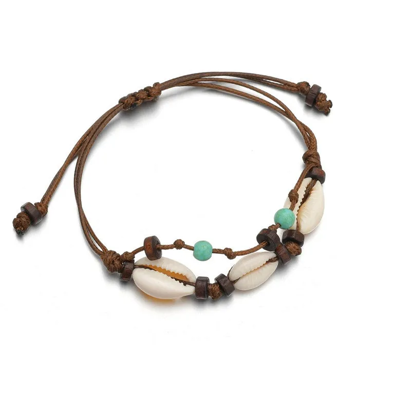 Bohemian Shell Anklets for Women