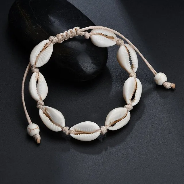 Bohemian Shell Anklets for Women