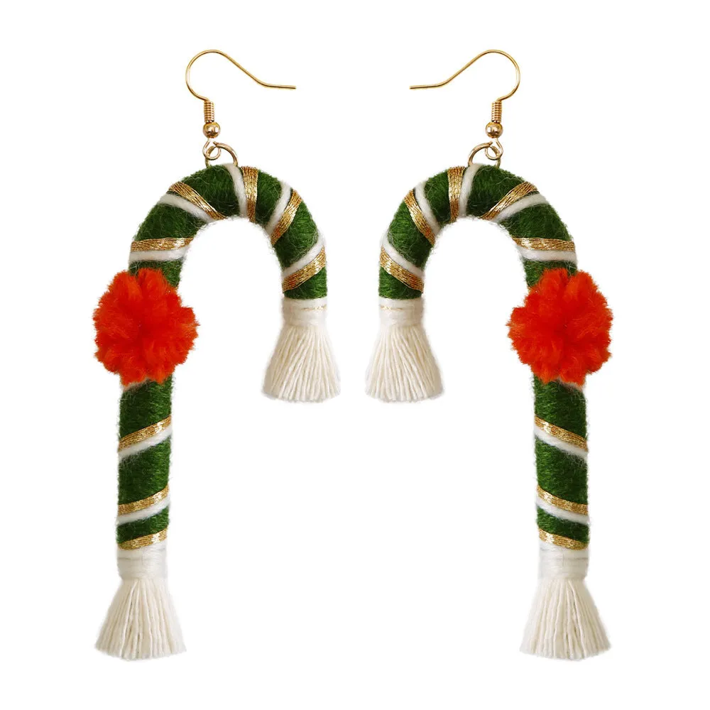 Boho Fringe Braided Earrings Christmas Arrival Earrings