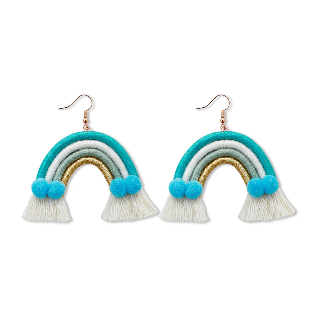 Boho Fringe Braided Earrings Christmas Arrival Earrings