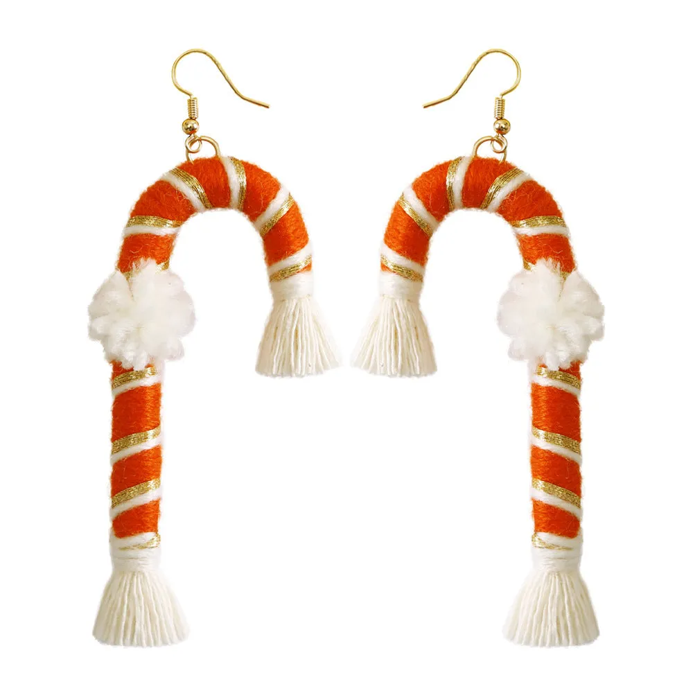 Boho Fringe Braided Earrings Christmas Arrival Earrings