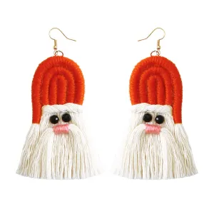 Boho Fringe Braided Earrings Christmas Arrival Earrings