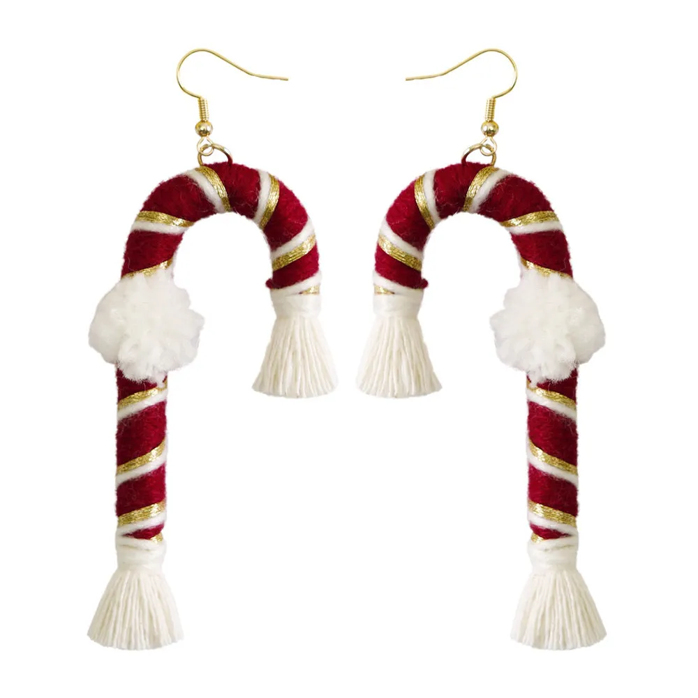 Boho Fringe Braided Earrings Christmas Arrival Earrings