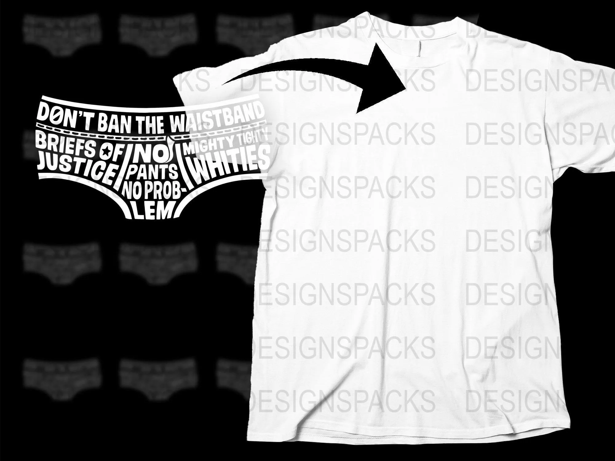 Bold Typography Graphic Statement Png Digital Download