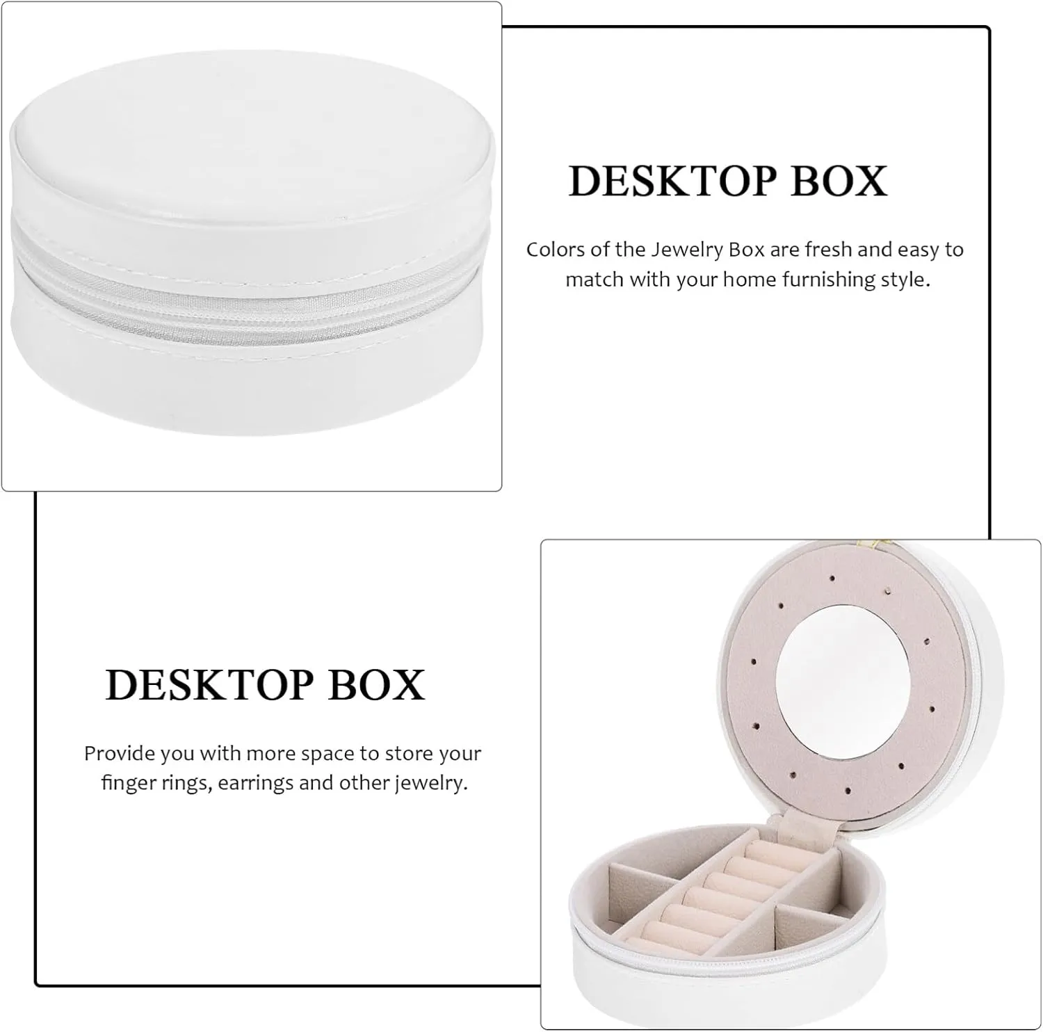 Box Travel Jewelry Box Decorative Jewelry Storage Case Trinket Case Jewelry Case Small Earrings Container Jewelry Organizer Earrings Organizer Jewelry Container Jewelry Holder