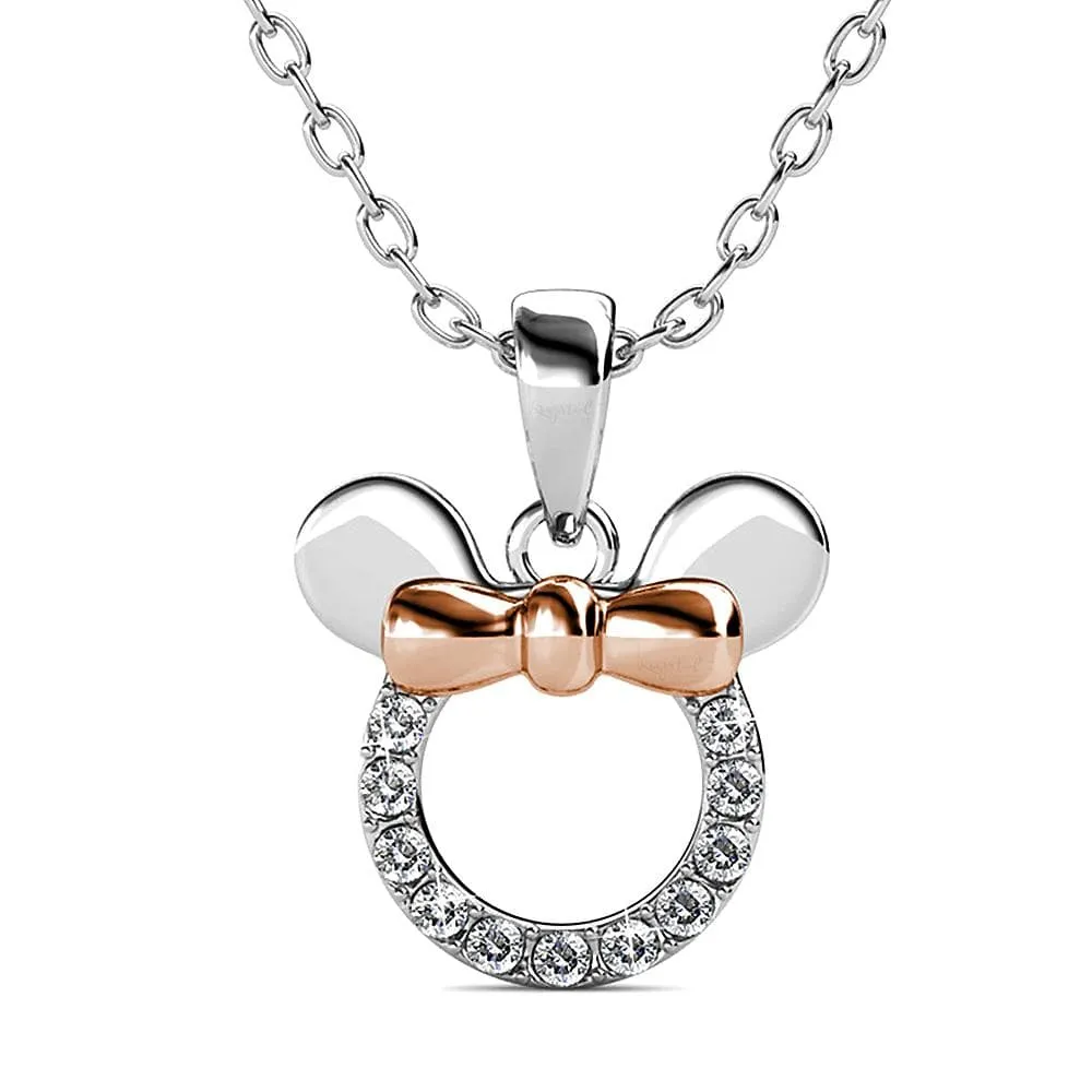 Boxed Minnie Mouse Set Embellished with SWAROVSKI Crystals