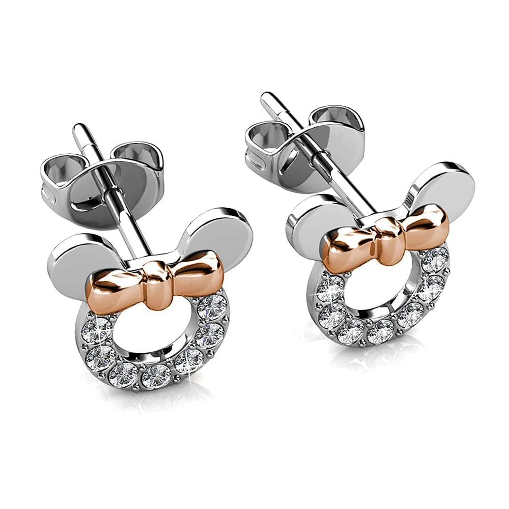Boxed Minnie Mouse Set Embellished with SWAROVSKI Crystals