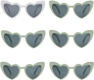 Bridesmaid Hair Claws Bachelorette 4.1 Inch Square Hair Clips Set of 12Bachelorette Party Sunglasses