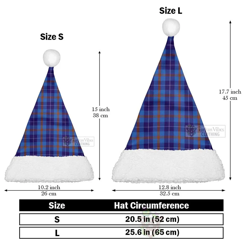 Bryson Tartan Christmas Santa Hats